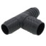 1-1/4" x 1-1/4" x 1-1/2" PVC Barbed Insert Reducing Tee (Insert x Insert x Insert)