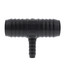 1-1/2" x 1-1/2" x 1/2" PVC Barbed Insert Reducing Tee (Insert x Insert x Insert)