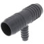 1-1/2" x 1-1/2" x 3/4" PVC Barbed Insert Reducing Tee (Insert x Insert x Insert)