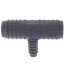1-1/2" x 1-1/2" x 3/4" PVC Barbed Insert Reducing Tee (Insert x Insert x Insert)