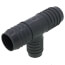 1-1/2" x 1-1/2" x 1-1/4" PVC Barbed Insert Reducing Tee (Insert x Insert x Insert)