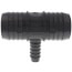 2" x 2" x 3/4" PVC Barbed Insert Reducing Tee (Insert x Insert x Insert)