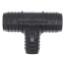2" x 2" x 1-1/2" PVC Barbed Insert Reducing Tee (Insert x Insert x Insert)