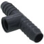 3/4" x 3/4" x 1/2" PVC Barbed Insert Reducing Tee (Insert x Insert x FIPT)