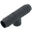 1" x 1" x 1/2" PVC Barbed Insert Reducing Tee (Insert x Insert x FIPT)