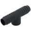 1" x 1" x 3/4" PVC Barbed Insert Reducing Tee (Insert x Insert x FIPT)