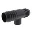 1-1/2" x 1-1/2" x 3/4" PVC Barbed Insert Reducing Tee (Insert x Insert x FIPT)