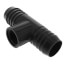 1-1/2" x 1-1/2" x 1" PVC Barbed Insert Reducing Tee (Insert x Insert x FIPT)