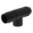 1-1/2" x 1-1/2" x 1" PVC Barbed Insert Reducing Tee (Insert x Insert x FIPT)