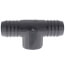 1-1/2" x 1-1/2" x 1-1/4" PVC Barbed Insert Reducing Tee (Insert x Insert x FIPT)