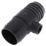 2" x 2" x 1/2" PVC Barbed Insert Reducing Tee (Insert x Insert x FIPT)