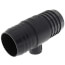 2" x 2" x 1/2" PVC Barbed Insert Reducing Tee (Insert x Insert x FIPT)