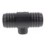 2" x 2" x 3/4" PVC Barbed Insert Reducing Tee (Insert x Insert x FIPT)