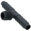 1/2" Barbed PVC Tee (Insert x Insert x MIPT)