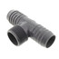 1-1/2" Barbed PVC Tee (Insert x Insert x MIPT)