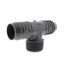 1-1/2" Barbed PVC Tee (Insert x Insert x MIPT)