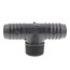 1-1/2" Barbed PVC Tee (Insert x Insert x MIPT)