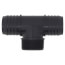 2" Barbed PVC Tee (Insert x Insert x MIPT)