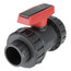 1" Gray PVC True Union Ball Valve
