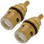 Non-Return Valves for Bathroom Faucets (StarLight Chrome) (Pack of 2), 1411700M