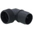 2" 90° PVC Insert Elbow (Insert x MIPT)