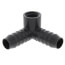 3/4" x 3/4" x 1/2" 90° PVC Insert Side Outlet Elbow (Insert x Insert x FIPT)