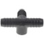 1" x 3/4" PVC Barbed Insert Reducing Side Outlet Tee (Insert x FIPT)
