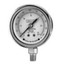 2-1/2" Dual Scale Calibration Gauge, 0 to 30 psi, 1/8" NPT Bottom Connection