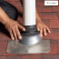 4" Rain Collar for No-Calk Roof Flashing