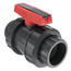 2-1/2" Gray PVC True Union Ball Valve