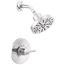 Nicoli Monitor 14 Series H2okinetic Shower (Chrome), 142749