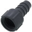 3/4" PVC Barbed Insert Female Hose Adapter (Female Hose x Insert)