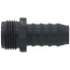 3/4" PVC Barbed Insert Male Hose Adapter (Male Hose x Insert)