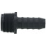 3/4" x 1/2" PVC Barbed Insert Reducing Male Adapter (MIPT x Insert)