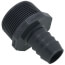 1-1/2" x 1" PVC Barbed Insert Reducing Male Adapter (MIPT x Insert)