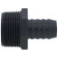 1-1/2" x 1" PVC Barbed Insert Reducing Male Adapter (MIPT x Insert)