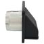 4" Black Plastic Exhaust Soffit Dryer Vent w/ 3" Aluminum Pipe