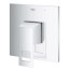 Eurocube Pressure Balance Valve Trim with Cartridge (StarLight Chrome)