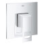 Eurocube Pressure Balance Valve Trim with Cartridge (StarLight Chrome)