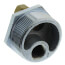 2" NPT x 1/2" x 1/2" 3-Way Tap Duplex Tank Bushing w/ Male Compression Fitting