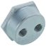 2" NPT x 3/8" FNPT 4-Way Tap Tank Bushing