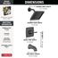 Geist Monitor 14 Series Tub & Shower (Matte Black), 144864-BL