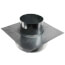 5" Galvanized Roof Cap w/ Screen & Flange (No Damper)