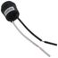 Weatherproof Replacement Lampholder w/ Wire Leads, Medium Base - Black (600V, 660W)