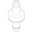 1/4" Barbed Check Valve, 1450-151-000