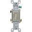 3-Way Toggle  Light Switch - Ivory (120V)