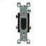 3-Way Residential Framed Grounding Toggle Switch, 15A - Brown (120V)