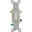 3-Way Toggle Light Switch - Light Almond (120V)