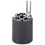 Medium Base, 1 Piece, Keyless, Incandescent, Phenolic Lampholder, Bracket Mount, Single Circuit, Back Wired, (Black)