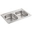Middleton 33" Top-Mount Double-Bowl Kitchen Basin Sink